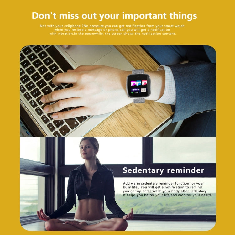 DTNO.1 G12 1.3 inches OLED Color Screen Smart Bracelet IP67 Waterproof, Steel Watchband, Support Call Reminder /Heart Rate Monitoring /Sedentary Reminder /Multi-sport Mode